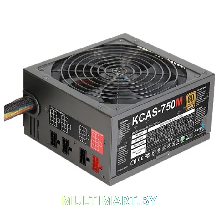 Блок питания AeroCool KCAS-750M 750W